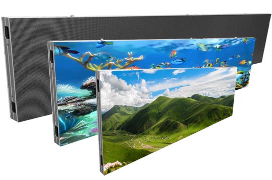 LSF PRO Light Weight And Slim 1000x250mm, 750x250mm, 500x250mm With Front Service Magnets Modules Wall Mouting GOB Led Video Wall